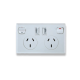 DOUBLE USB Port Wall Socket Charger DUAL Power Receptacle Outlet AU Plug (Home use only)