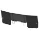 D-Flector Caravan Standard Stone Guard 2200mm - Angled (Special Aerospace Grade Heavy Duty Aluminum)