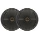 Autobacs M620B 6.5 Inch 2-Way Slim Fit Marine Speakers - Black